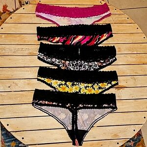 Torrid Thong 3xl Panties NWOT set of 5